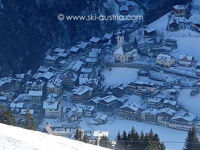 Skiing in Grossarl Austria