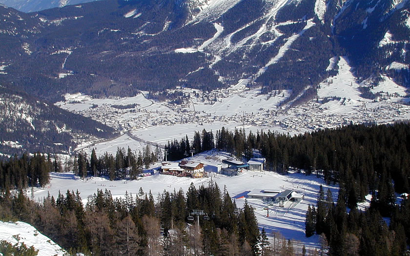 Lermoos ski slopes