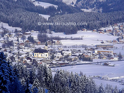 Skiing in Söll Austria