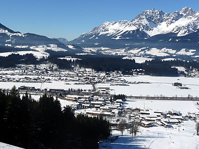 Looking out over Oberndorf