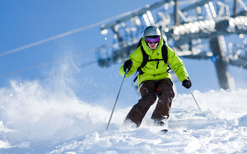 Expert level skiing in Austria