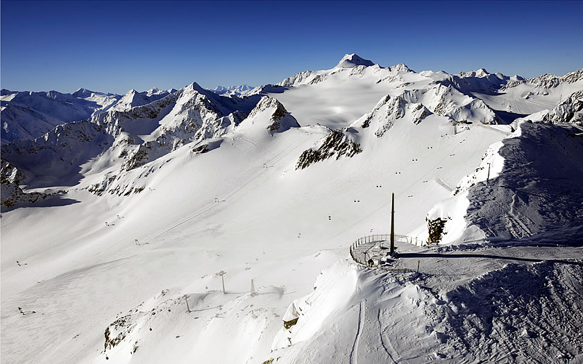 The longest ski run in Austria