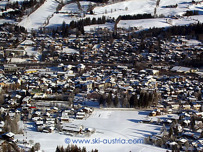 Skiing in Kitzbuhel Austria