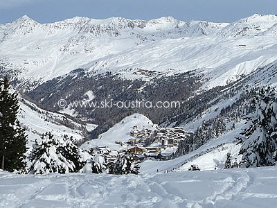 Skiing in Obergurgl Austria