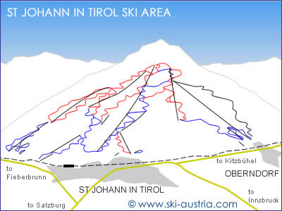 St Johann in Tirol Ski Area